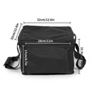 Fieryzeal Black 600D Waterproof Par Light Bag PVC 210D Lining Stage Lighting Bag for 20×14.5×14.5CM Par Lights