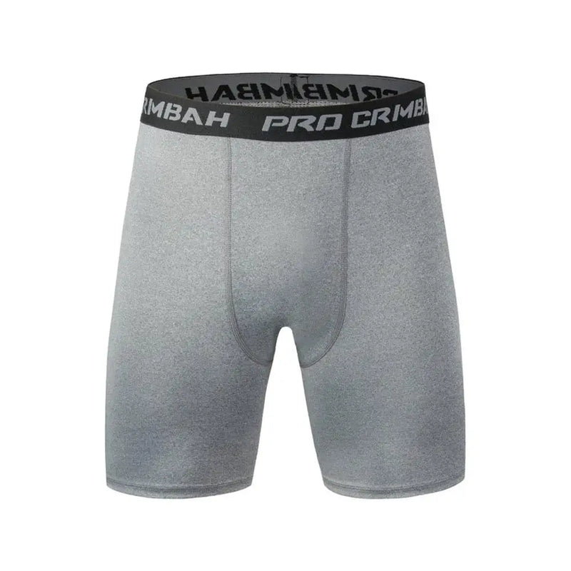 Sports Men Leggings Fitness Pants Elastic Compression Tights Gym Running Training Shorts Quick Drying Bottoming Shorts