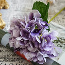 Silk Hydrangea Bouquet, Decorative Flowers, Bridal Accessories,