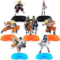 New 7 Naruto Birthday Party Decoration Kids Party Supplies Cupcake Decoration Background Centerpiece