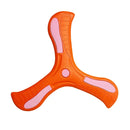 Children Boomerang Soft Three-leaf Cross Adult-kids Interactive Outdoor Toy Early Education Puzzle Decompression Gift