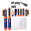 6 In 1 Hair Styler New Smooth Hair Dryer For Hair 6 in 1 hair styler With Curling Barrel Hot Air Brush Styling Tool MultiStyler