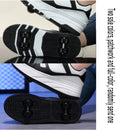 Four wheel roller shoes Boys girls. walking shoes Casual outdoor sports slide and shrink  students pulleys shoes