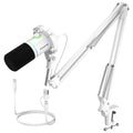 Dynamic Microphone XLR/USB Dual mode Dynamic Mic Podcast Mic with Maonolink Software and Gain Knob for Recording. - Maono PD200XS