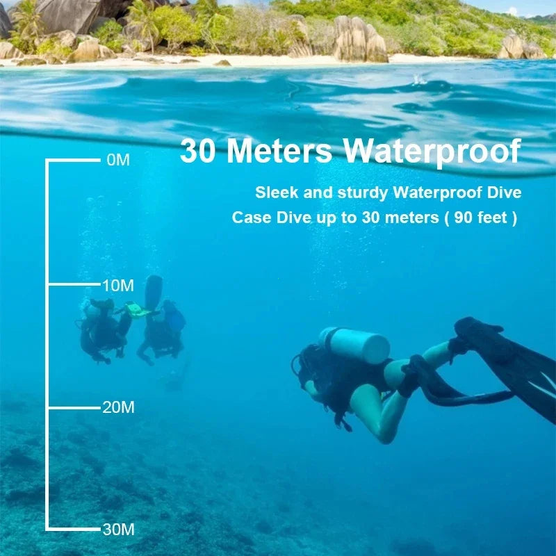 2.0" Action Camera Ultra HD 4K 30FPS WiFi Underwater Cameras Waterproof Helmet Bicycle Video Recording Cameras Outdoor Sport Cam