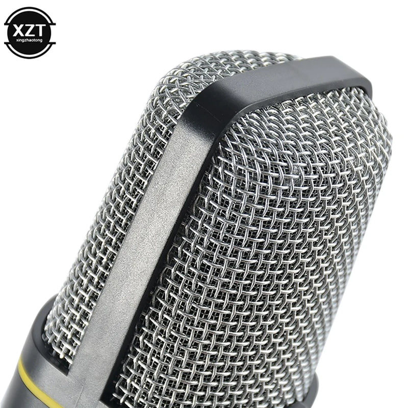 Condenser Microphone Professional 3.5mm Wired Studio Capacitive Mic With Tripod Stand SF920 for PC Computer Recording