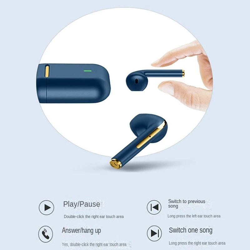 Headphones Wireless Bluetooth In Ear Stereo Sports Earphone Ture Wireless Bluetooth Headset With Mic. - XIAOMI