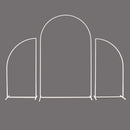 Metal Wreath Arch Set, Wedding Backdrop, Decorative Flower Stand,