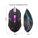USB Wired Gaming Mouse 1000 DPI 3 Buttons Silent Mause Backlit Professional Gamer Mice Ergonomic Computer Mouse For PC Laptop - BUY ABROAD NOW