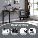 Office Chair With Adjustable Headrest, Armrests, Lumbar Support, Ergonomic Office Chair, Rotating Rocker Function, - Symino
