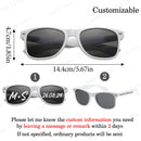 Personalized wedding sunglasses, custom groomsman gift, keepsakes