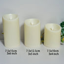 Flameless LED Candles, USB Rechargeable, with Remote Control