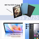 2026 New Upgraded Pad 10.1 Inch Android Tablet HD Display Octa Core 4GB RAM 64GB ROM Dual Phone Call WiFi Google Play Tablet PC