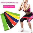 Mini latex elastic band for strength training.