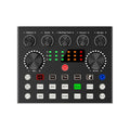 F998/V8S Sound Card Microphone Sound Mixer Live Sound Card Board Audio Mixing Console Amplifier Live Broadcast Podcast Condenser