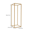 Golden Rectangular Frame Backdrop Wedding Rack Arch For Birthday Party Backdrop - 10Pcs / 4Pcs Metal