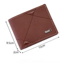 Wallet Clutch Solid Men Business Slim