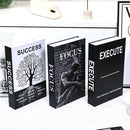 3Pcs Fashion Fake Books Living Room Decoration Designer Books Coffee Table Ornaments Club Hotel Room Villa Prop Books Decoration