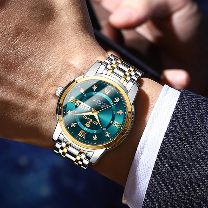 Brand Luxury Diver Watch Men, 30ATM Waterproof Date Clock Sport . - 2025