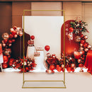 Metal arch for wedding decoration, balloon and flower stand