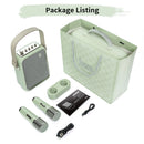 Divoom SongBird-HQ Portable Bluetooth Speaker 50W Powerful Sound with Karaoke Microphone Voice Change Mode