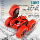 Stunt Car Children Double Sided Flip 2.4G Remote Control 360 Deree Rotation Off Road Drift RC Car Gifts For Kids Adults Boys. - RC