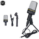 Condenser Microphone Professional 3.5mm Wired Studio Capacitive Mic With Tripod Stand SF920 for PC Computer Recording