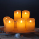 Flameless LED Candles, USB Rechargeable, with Remote Control