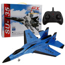 Foam Aircraft SU-35 Plane 2.4G Radio Control Glider Remote Control Fighter Plane Glider Airplane Foam Boys Toys for Children. - RC