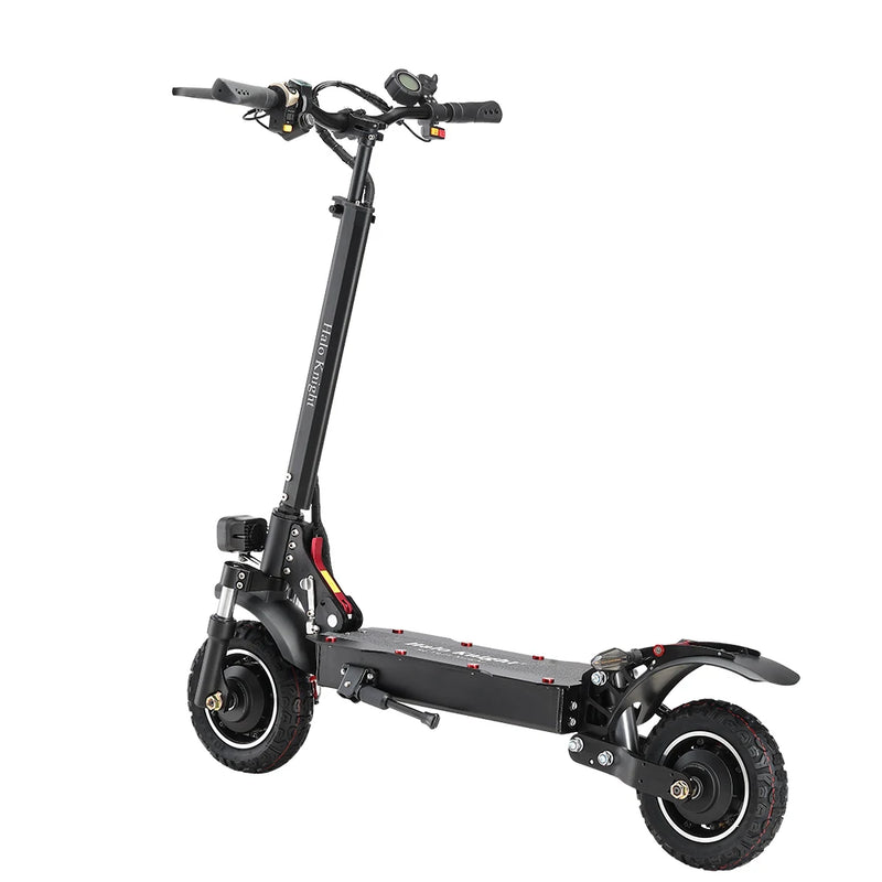 Halo Knight T104 65KM/H Electric Scooter 52V 1000W 21Ah Dual Drive Adult Motorized Scooter 10" Off-Road Kick Escooter