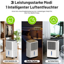 16L/Day Dehumidifier with Wifi Controlled App, Digital Humidity Display, Continuous Drainage, Laundry Drying and 24 Hour Timer