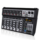 Dj Controller Mixer Audio mixing meter Card Professional Pc Digital Console Interface Console Professional Equipment 7 channels