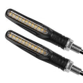 Motorcycle Led Turn Signals Directional Indicators Flashing Rear Tail Brake Flasher Light Stop Signal Light Motorcycle DRL Lamp