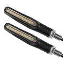 Motorcycle Led Turn Signals Directional Indicators Flashing Rear Tail Brake Flasher Light Stop Signal Light Motorcycle DRL Lamp