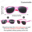 Personalized wedding sunglasses, custom groomsman gift, keepsakes