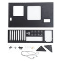 DIY Computer Open Chassis Frame Computer Open Case Rack Cable Routing Holes  Steel Plate Stable for M ATX Motherboard