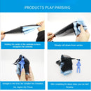 Decompression Toy Kid Mini Parachute Indoor Outdoor Sport Toy Kindergarten Hand Throwing Small Toy Parent-child Interactive Game