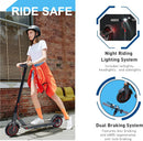 Electric Scooter with App Function, with Mobile Phone Holder and Anti-Theft Protection, Foldable E Scooter, 25-30 km - 8.5 Inch