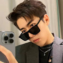 Sunglasses Men's Driving Anti-UV, Sunglasses Concave Shape Ladies Long Frame. - 2025New