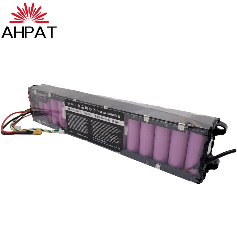 Air transport 36V 10500mAh Suitable for Xiaomi M365 M356 Pro dedicated lithium-ion battery pack,Range of 30 kilometers