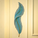 Modern LED Feather Wall Lamps, Resin Bedroom Bedside Lamp,