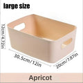 Desktop storage box cosmetics miscellaneous items snacks storage basket kitchen organizing box household drawer plastic storage