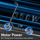 iScooter i9 Electric Scooter 350W 7.5Ah Powerful Electric Kick Scooter 30km Max Range 30km/h Speed Electric eScooter With KCQAPP