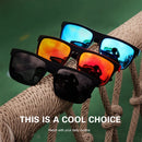 Fashion Vintage Square Polarized Sunglasses Men Women Driving Fishing Luxury Brand Designer Sun Glasses Driver's Eyewear UV400 - BUY ABROAD NOW