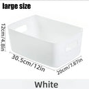 Desktop storage box cosmetics miscellaneous items snacks storage basket kitchen organizing box household drawer plastic storage