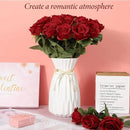 Artificial velvet roses, real touch fake roses, Valentine's Day flowers