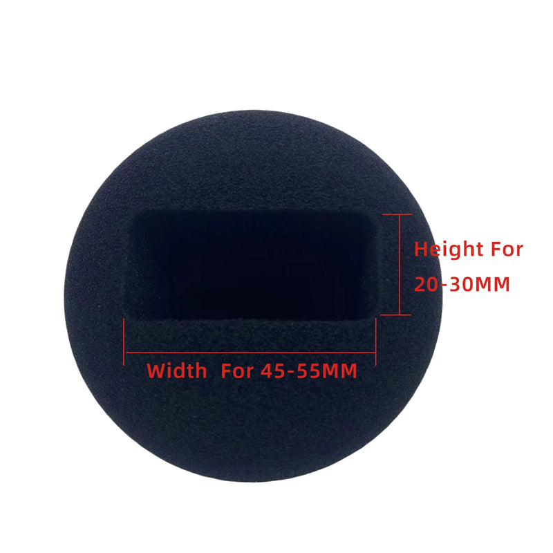 Dead Cat Pop Filter MicrophoneSponge Printing  Cover Customized Mark Mic Windscreen Logo Foam Windshield For RODE Wireless GO II