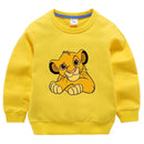 Potdemiel The Lion King, Sweatshirts Toddler Baby Girls, Clothes Children Boys, Spring Autumn, Cute Long Sleeve Fashion, Top.