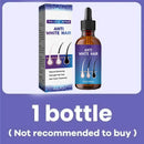 White Hair Care - Grey hair Serum White hairs essence Anti-gray hair, regrow black hairSerum White hairs essence Anti-gray hair,