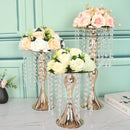 Artificial Flowers Plastic Rose Ball Silk Fake Flower Floral  Wedding Birthday Party Centerpiece Table Arrangements Decor. - 1pc